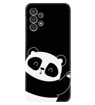 Samsung Galaxy M14 Uyumlu Kılıf Silikon Desen Özel Seri Bay Bay Panda 1784