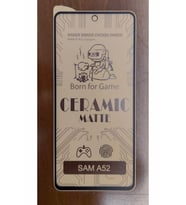 Samsung Galaxy A52 Seramik Matte Flexible Ekran Koruyucu Siyah