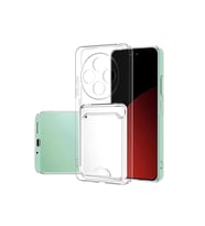 Newface Xiaomi Redmi 14C Kılıf Kart Şeffaf Silikon - Şeffaf