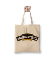 Stranger Things Robin Steve's Bez Çanta Uzun Saplı Alışveriş Çantası Plaj Çantası (Beyaz)