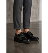 Elit 26YSLLFD2217R Erkek Hakiki Deri Casual Ayakkabı Siyah