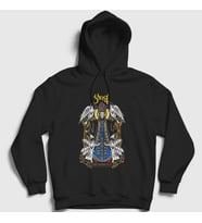 Presmono Unisex Siyah Papa Emeritus 4 Ghost Kapüşonlu Sweatshirt 52240tt