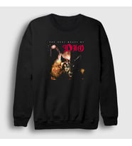 Presmono Unisex Siyah Beast Ronnie James Dio Sweatshirt 142907tt