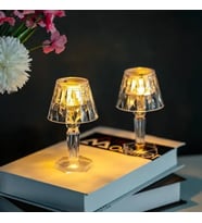 Dekoratif Pilli LED Masa Lambası 12'Li