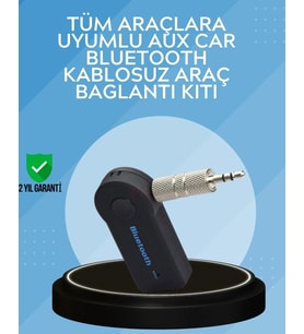 Kablosuz Bağlantı İle Müzik Ve Görüşme Araç Kiti
