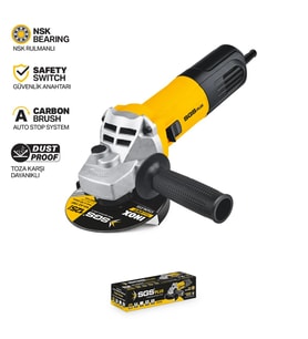 Sgs5035 Endüstriyel Avuç Taşlama 1250 Watt 125mm Devir Ayarlı