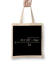 Maths And Science Quadratic Equation Bez Çanta Uzun Saplı