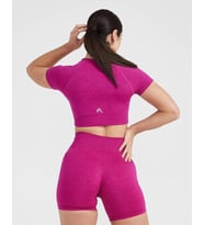 Oneractive Crop Kısa Kol