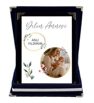Anneler Günü Hediyesi Plaket, Anneler günü için Mini boy Plaket Anneler günü plaketi