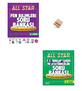 Newton LGS 2027 8. Sınıf All Star Fen Bilimleri ve İnkılap Soru Bankası + Telefon Standı