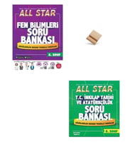 Newton LGS 2027 8. Sınıf All Star Fen Bilimleri ve İnkılap Soru Bankası + Telefon Standı