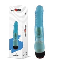 Pretty Love Crazy Bull 18 Cm Dildo Mavi Jel Titreşimli Vibratör Penis