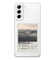 Samsung Galaxy S22 Uyumlu Interstellar Tasarımlı Şeffaf Telefon Kılıfı