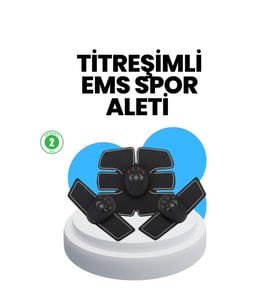 Titreşimli EMS Kas Çalıştırma Aleti, Evde Spor ve Form İçin Ideal