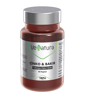 Venatura Çinko Bakır 60 Kapsül 