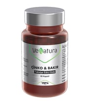 Venatura Çinko Bakır 60 Kapsül 
