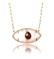 Pink Quartz's Dream III Gümüş Kolye