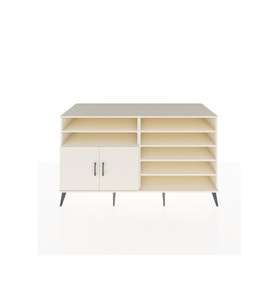 Kronos Konsol 7 Raflı 2 Kapaklı 176x59x99 Aytaşı-Aytaşı/Çam