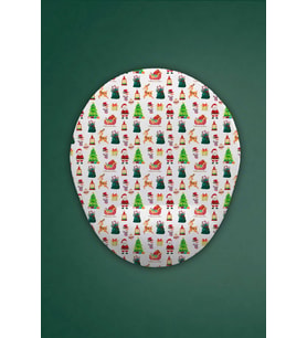 Yılbaşı Temalı Bilek Destekli Mouse Pad