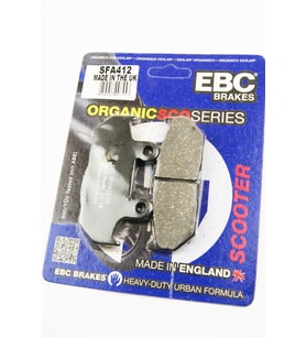 Ebc Sfa412 2007-2024 Suzuki Burgman AN 400 Uyumlu Arka Fren Balatası Organik Bal