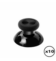 10 ADET XBOX ONE Analog Topuz Xbox One Analog Cap Orjinal Yedek Parça Kol Tamir Thumb Stick (Siyah)