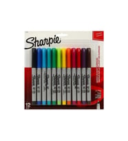 Sharpie Ultra Fine Süper İnce Uç 12'li Set KRT.3026980654085