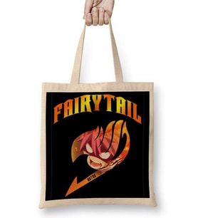 Fairy Tail Natsu Inside Guild Symbol Bez Çanta Uzun Saplı