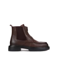 Shoetyle - Kahverengi Deri Fermuarlı Erkek Bot 250-085