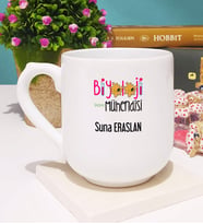 Biyoloji Mühendisi Kupa Bardak Oval
