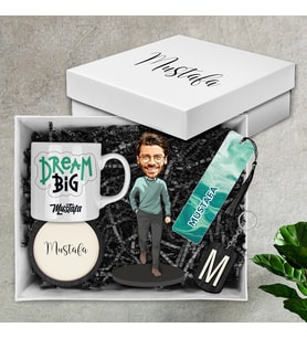 Motto Gift Erkeklere Özel Tasarım Karikatür Biblolu Hediye Kutusu 112986