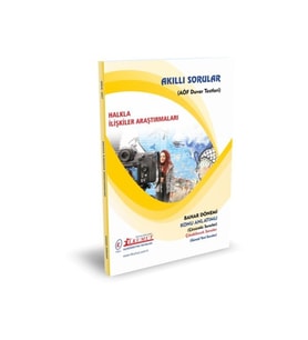 İlkumut Yayınları Aöf Halkla Ilişkiler Araştırmaları Bahar Dönemi Konu Anlatımlı Akıllı Sorular (Çok Renkli)