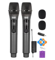 Lastvoice SXC-888E Şarjlı ÇİFTLİ EL Telsiz Kablosuz Mikrofon Seti