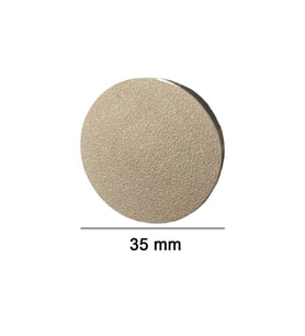 Mühürcüm Mühür Mumu Damga 35 mm Yuvarlak Kumlu Boş Pirinç Kafa + Ahşap Sap R5799K35