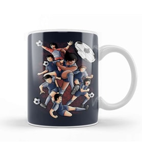 Captain Tsubasa Soho FC Kupa Bardak Porselen