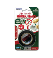 Mey İthalat® Vodaseal Güçlü Çift Taraflı Köpük Bant 20 Mm X 1,5 Metre