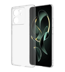 Xiaomi Mi 13T Pro Oleofobik Özellikli Kılıf Droga Full Şeffaf Sararmaz İnce PC (Renksiz)