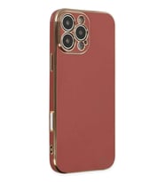 iPhone 16 Pro Max Kılıf Volet Silikon - Kırmızı
