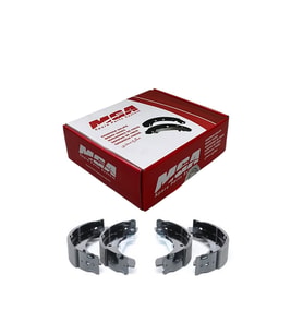 Mga Renault Clio II 1998-2005 Arka Fren Balatası Takım 203x38 mm (Siyah)