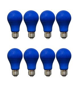 (8 Adet) Osaka 10W Mavi Işık E27 Duylu (Kalın Duy) Led Ampul