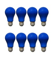 (8 Adet) Osaka 10W Mavi Işık E27 Duylu (Kalın Duy) Led Ampul