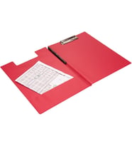 333K A4 Pvc Kapaklı Sekreter Tablası,Sekreterlik,Sekreter Bloknot,A4 Kapaklı Sekreterlik,Kırmızı
