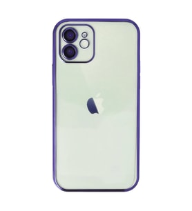 Apple iPhone 11 Kılıf Razer Lensli Silikon - Mor