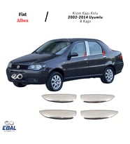 Fiat Albea Krom Kapı Kolu 4 Kapı 2002-2014 Paslanmaz Çelik