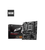 MSI PRO A620M-E DDR5 HDMI PCIe 16X v4.0 AM5 mATX