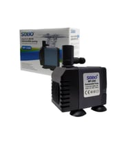 Sobo WP-3300 Kafa Motoru 12W-1M-600 L/H (Siyah)