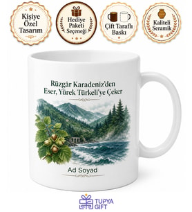 Türkeli Doğası Karadeniz Ruhu Sinop Hatırası Kupa Bardak Hediye