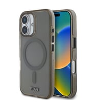 TUMI iPhone 16 Kılıf TUMI Orjinal Lisanslı M-safe Şarj Özellikli Airbagli Transparan Kapak (Haki)