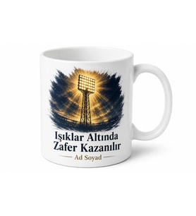 Cuma Gecesi Işıkları İngilizce Kupa Bardak Hediye