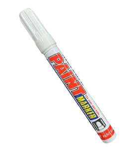 Mercure Paint Marker Beyaz Bilyalı Kalem