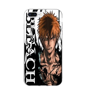 Iphone 7 PLUS - 8 PLUS Uyumlu Bleach Tasarımlı Şeffaf Telefon Kılıfı